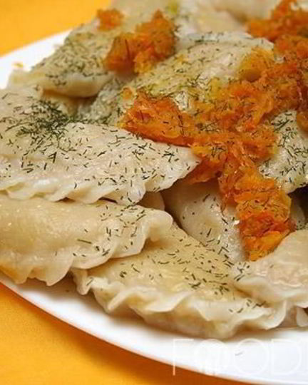 Рецепт вареников с капустой