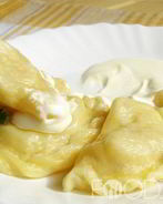 Вареники с картошкой на кефире