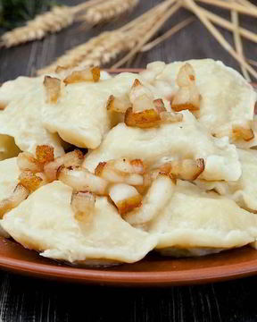 Вареники с картошкой