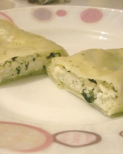 Рецепт вареников с кинзой