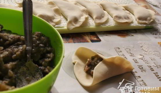 вареники с постными начинками