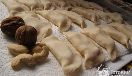 вареники с постными начинками