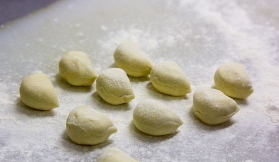 вареники с творогом