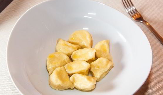 вареники с творогом