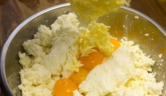 вареники с творогом