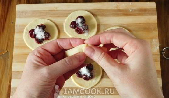 вареники с вишней на кефире