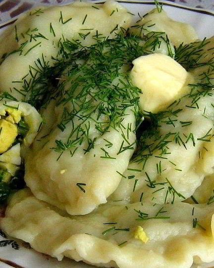 Рецепт вареников со шпинатом