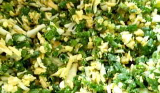 вареники со шпинатом