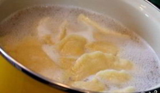 вареники со шпинатом