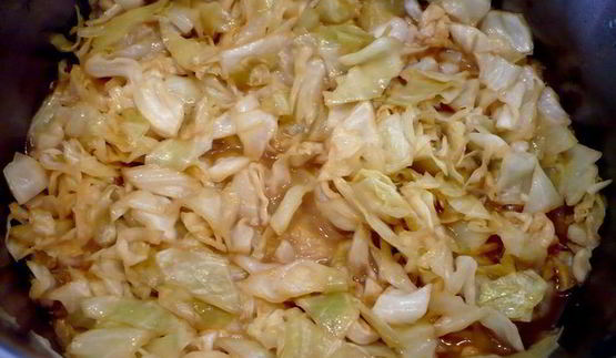 квашеное жаркое с клецками и глазированной капустой мясо моей мечты