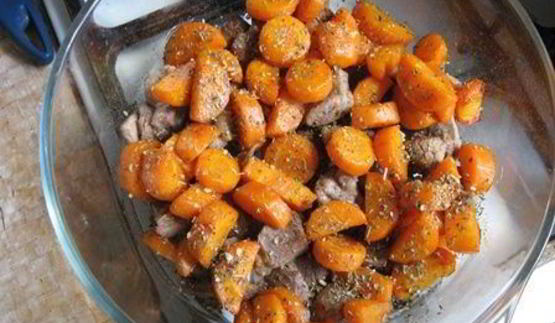 сухое жаркое с травами