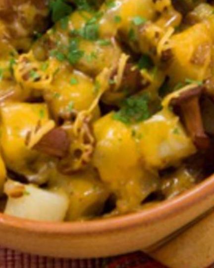 Рецепт жаркого из баранины с лисичками