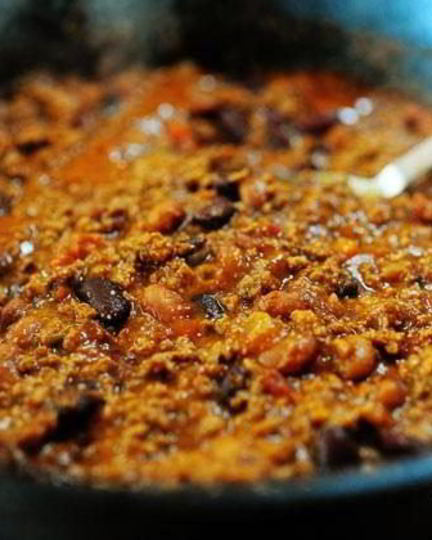 Рецепт жаркого из говядины с фасолью и помидорами