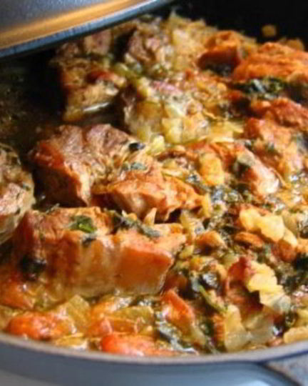 Рецепт жаркого из конины