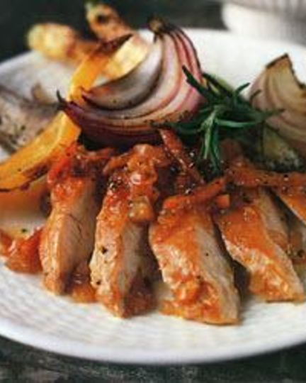 Рецепт жаркого из курицы с апельсином