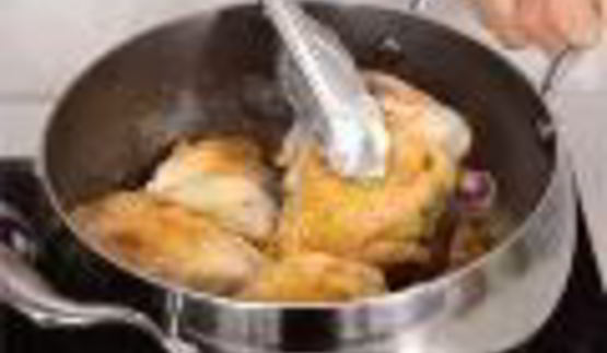 жаркое из курицы с булочками