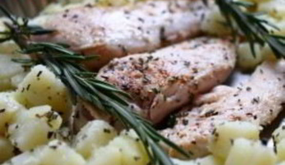 жаркое из курицы с картошкой