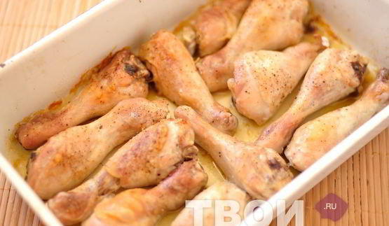 жаркое из курицы с лимоном и чесноком