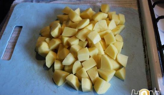 жаркое из курицы с овощами