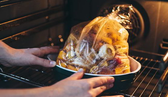 жаркое из телятины с картофелем и тыквой