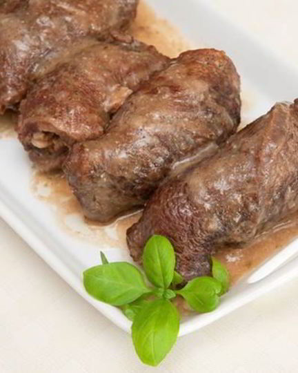 Рецепт жаркого из телятины с луком