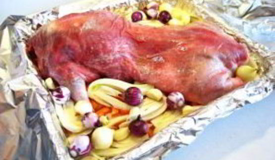 жаркое на противне в духовке