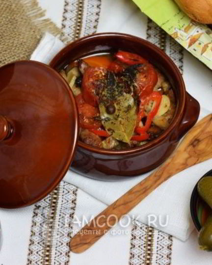 Рецепт жаркого по-домашнему в горшочках