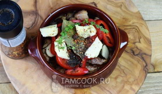 жаркое по-домашнему в горшочках