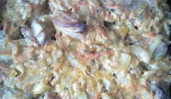 жаркое телятина в духовке с солеными огурцами