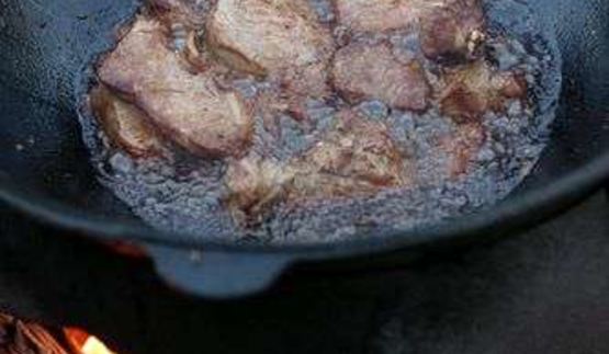 жаркое в казане