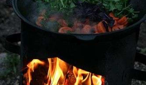 жаркое в казане