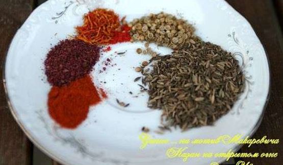 жаркое в казане