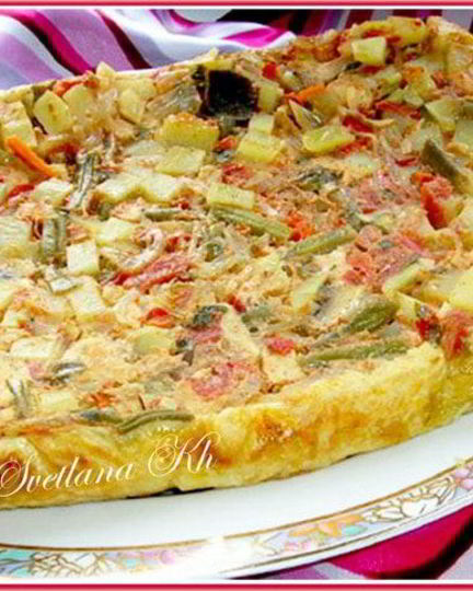 Рецепт жаркого в тесте