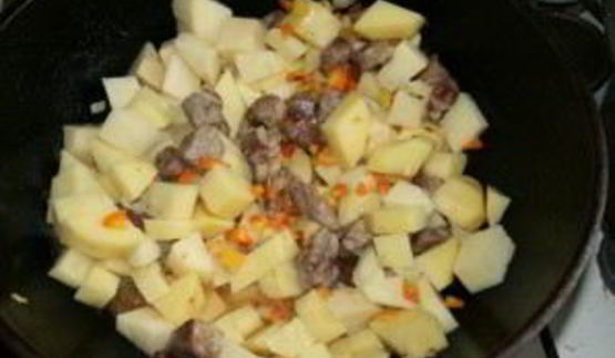 жаркое в тыкве