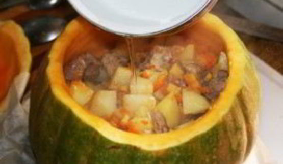 жаркое в тыкве