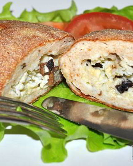 Рецепт фаршированных куриных зраз