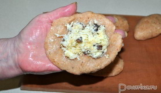фаршированные куриные зразы