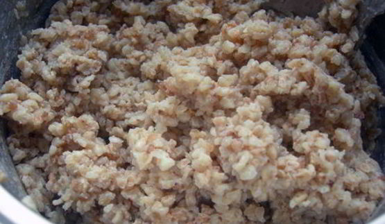 гречневые зразы с творогом