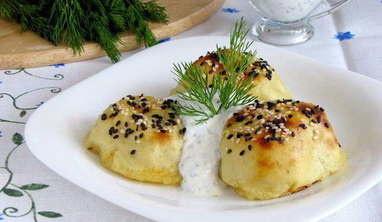 картофельные зразы с капустой из духовки