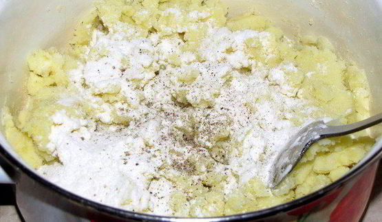 картофельные зразы с капустой из духовки