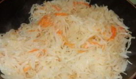 картофельные зразы с квашеной капустой