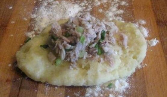 картофельные зразы с мясом