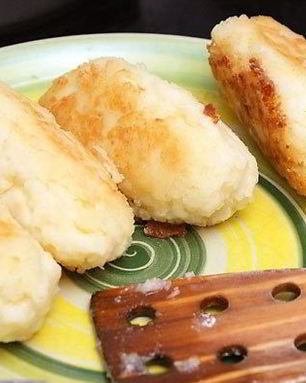 Картофельные зразы с сельдью