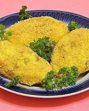 Картофельные зразы в духовке с мясным фаршем и сыром