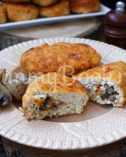 Рецепт куриных зраз с грибами