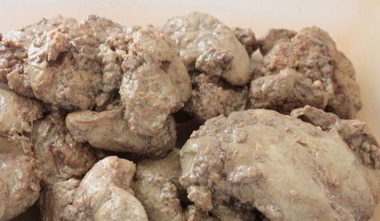 куриные зразы с печенью и яблоками