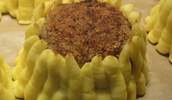 мясные зразы подсолнухи с хлопьями