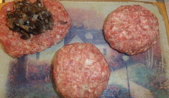 мясные зразы подсолнухи с хлопьями