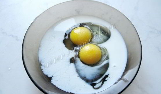 мясные зразы с омлетом