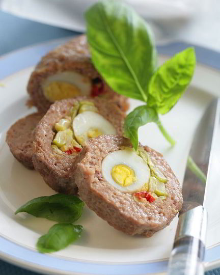 Рецепт мясных зраз с овощной начинкой